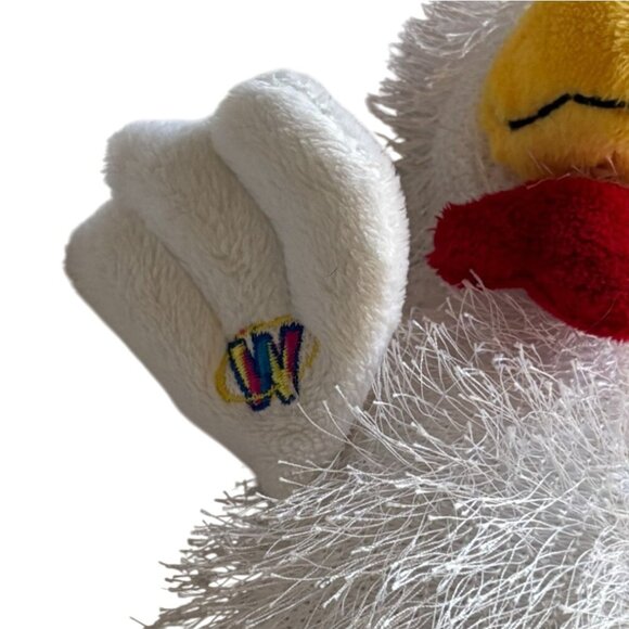 Ganz Webkinz White Rooster Bean Plush-8 In-NO CODE-GUC - Picture 3 of 6